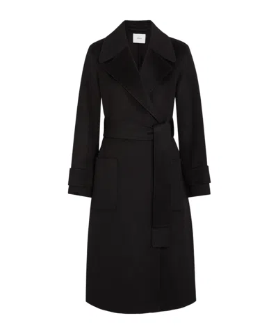 Joseph Belted Coat In Black