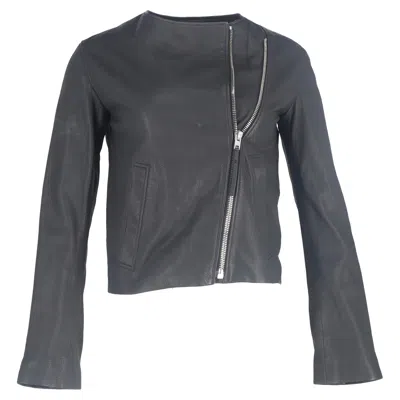 Joseph Biker Jacket In Black Leather