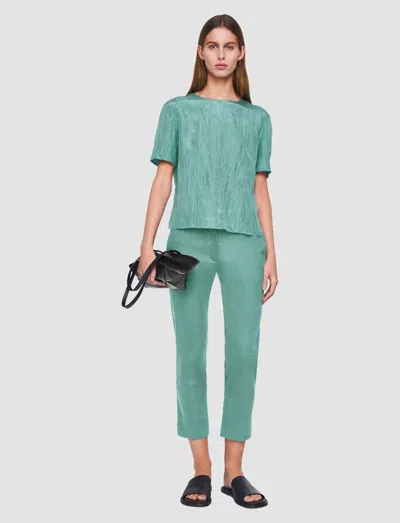 Joseph Bing Court Light Gabardine Stretch Trousers In Blue