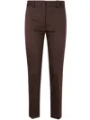 Joseph Bing Court Pant Light Gabardine Stretch In Ebony