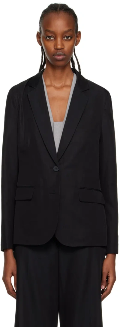 Joseph Black Belmore Blazer In 10 Black