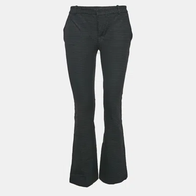 Pre-owned Joseph Black Diamond Stretch Gabardine New Rocket Trousers S