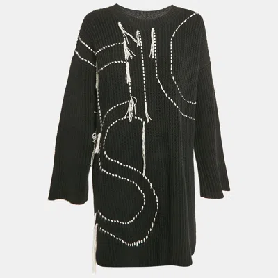 Pre-owned Joseph Black Fancy Knit Jumper M