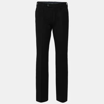 Pre-owned Joseph Black Knit Straight Leg Pants M
