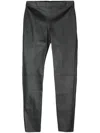 Joseph Leather Leggings In Black