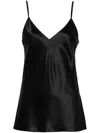 Joseph Clea Silk Top In Black