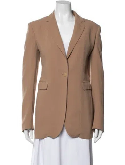 Pre-owned Joseph Blazer In Brown