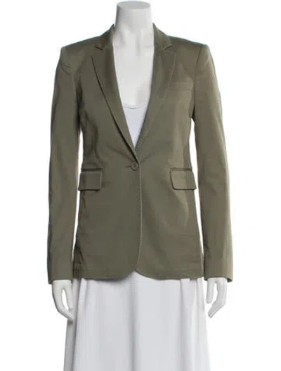 Pre-owned Joseph Blazer In Green