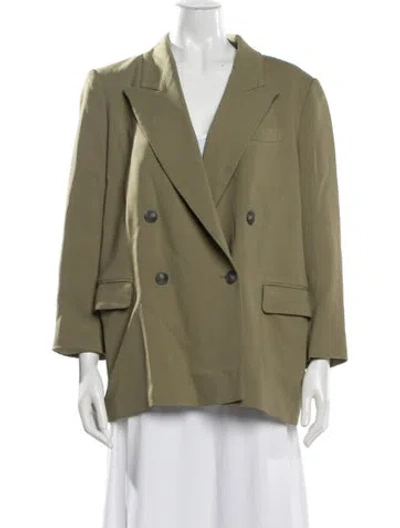 Pre-owned Joseph Blazer In Green