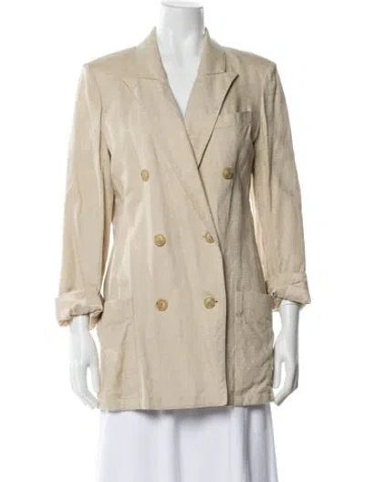Pre-owned Joseph Blazer In Neutral