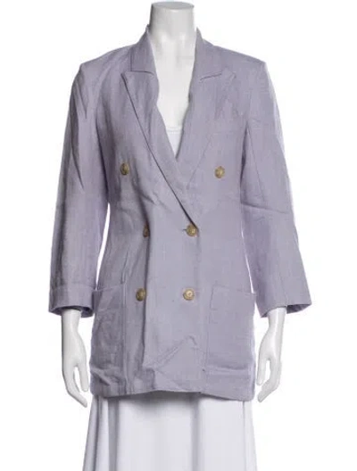 Pre-owned Joseph Blazer In Purple