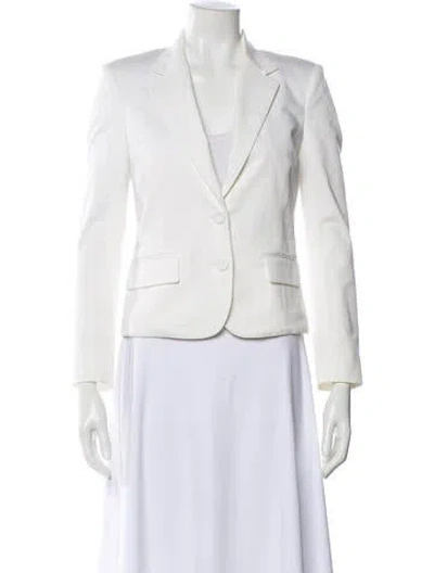 Pre-owned Joseph Blazer In White