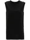 Joseph Womens Slate Bley Sleeveless Silk Blouse