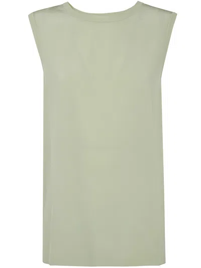 Joseph Bley Blouse Crepe De Soie In Matcha