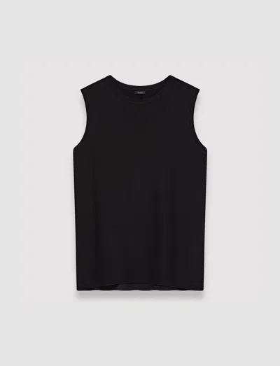 Joseph Bley Crepe De Soie Silk Blouse In Black