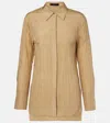 Joseph Bold Silk Shirt In Neutrals