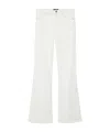 Joseph Denim Stretch Bond Trousers In White