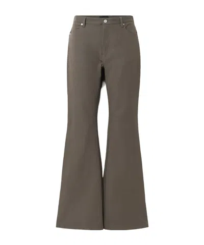 Joseph Bond Stretch-twill Flared Pants In Gray