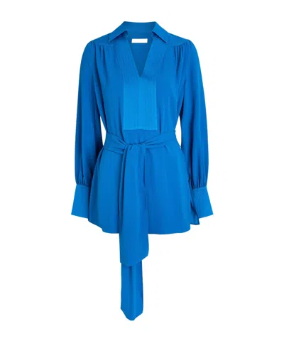 Joseph Bow-tie Belt Cover-up In Blue