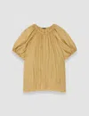 Joseph Briela Habotai Silk Blouse In Beige