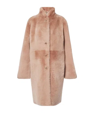 Joseph Britanny Reversible Coat In Brown