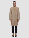 Joseph Britanny Reversible Soft Shearling Jacket In Neutral