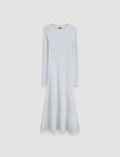 Joseph Brushed Cashmere Dress In Frost