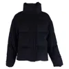 Joseph Brushed Flannel Carah Coat In Navy Blue Wool In Blue