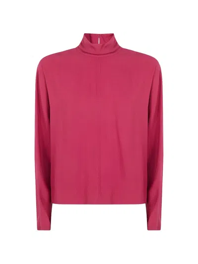 Joseph Buick Blouse In Pink