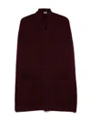 Joseph Button-up Scarf In Rot