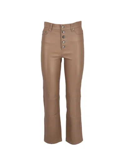 Pre-owned Joseph Button-fly Trousers In Neutral