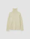 Joseph Cable Knit Wool Jumper In Yellow