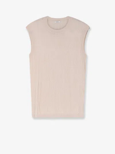Joseph Calife Silk And Cotton Tank Top In Multi