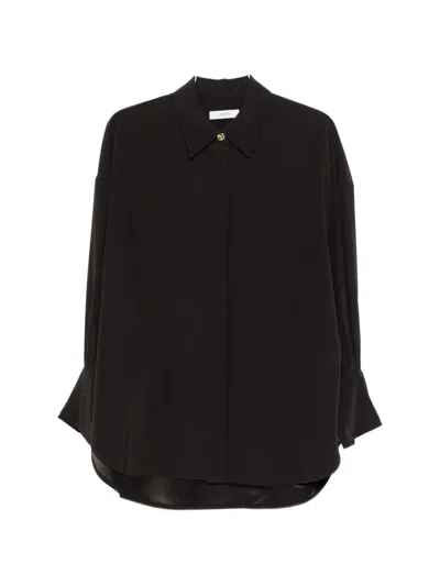 Joseph Camilia Button Shirt In Black