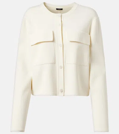 Joseph Cardigan In White
