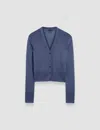 Joseph Cashair Cardigan In Harbour