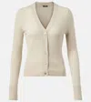 Joseph Cashair Cashmere Cardigan In Neutral