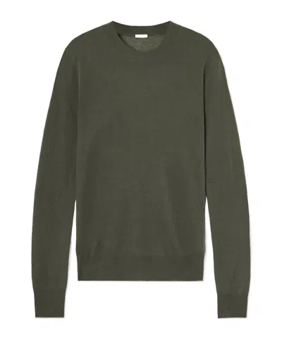 Joseph Cashair Cashmere Sweater In Green