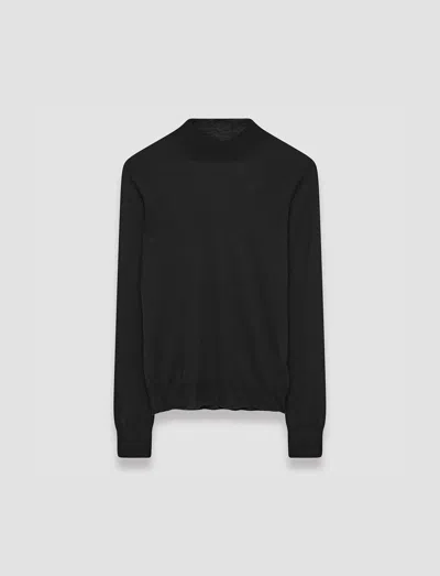 Joseph Cashair High Neck Jumper In Black