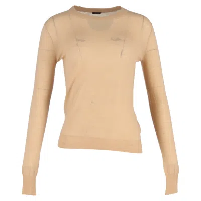 Joseph Cashair Jumper In Beige Wool In Nude