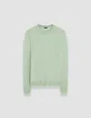 Joseph Womens Matcha Cashair Round-neck Cashmere Jumper In Matcha