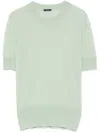 Joseph Cashair T-shirt In Green
