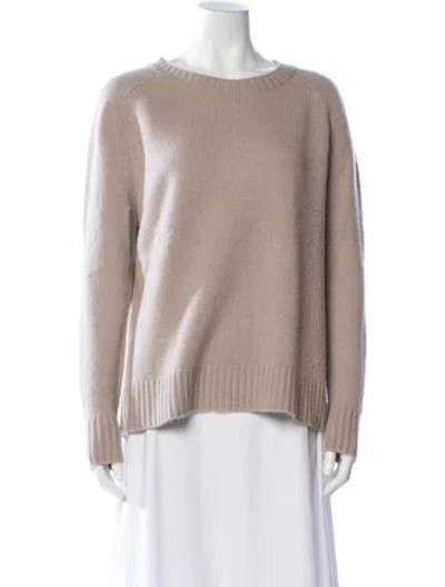 Pre-owned Joseph Cashmere Bateau Neckline Sweater In Gray