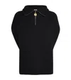 Joseph Cashmere-blend Ribbed Raffet Sweater In Black