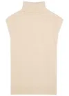 Joseph Cashmere-blend Vest In Neutral