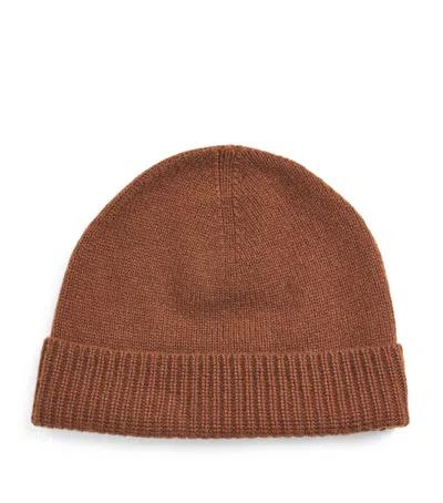 Joseph Cashmere Chia Beanie Hat In Brown