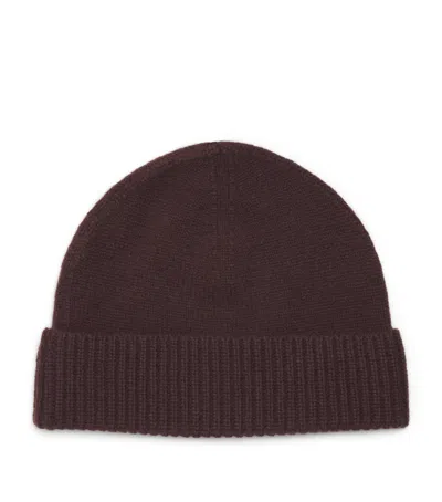 Joseph Cashmere Chia Beanie Hat In Brown