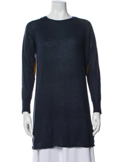 Pre-owned Joseph Cashmere Crew Neck Sweater In Gray