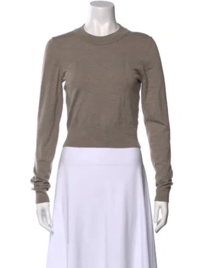 Pre-owned Joseph Cashmere Crew Neck Sweater In Neutral