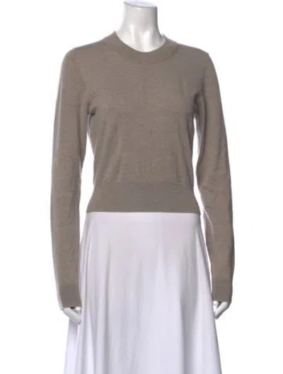 Pre-owned Joseph Cashmere Crew Neck Sweater In Neutral